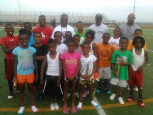 YOUNG ENERGY --- Texas SWAG has athletes as young as seven years old.